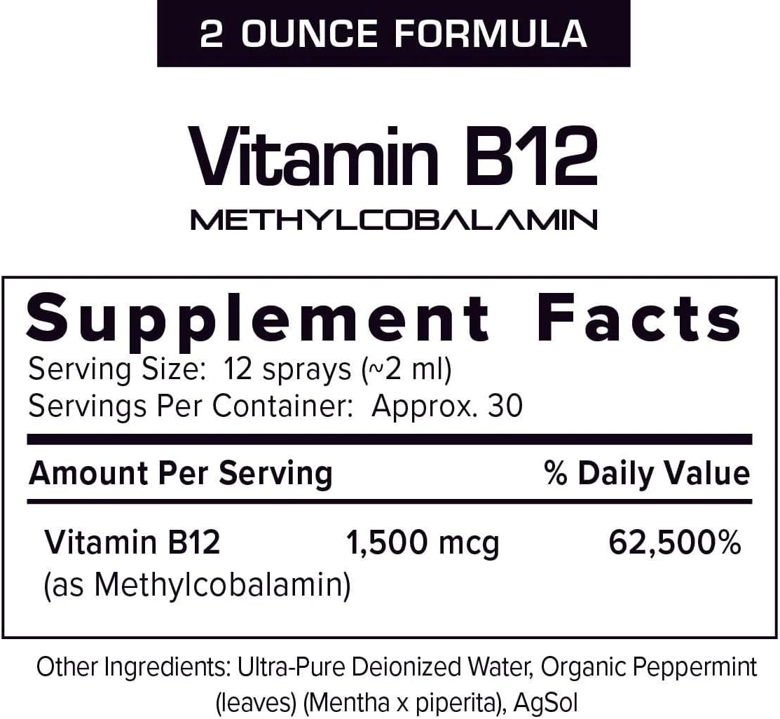 Results RNA Advanced Cellular Vitamina B12 Metilcobalamina Spray – 60 ml (30 dosis)