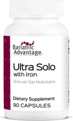 Bariatric Advantage Ultra Solo con Hierro - Multivitamínico diario para pacientes bariátricos - 90 cápsulas