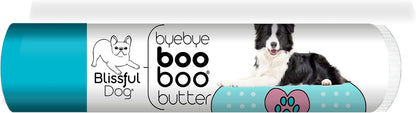 The Blissful Dog .15 oz Tube Border Collie – Manteca de karité: Rica en vitaminas A y E, nutre y suaviza la piel. – Image 1