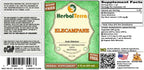 Elecampane (Inula helenium) Glicerita - Extracto Líquido Sin Alcohol de Raíz Seca 60 ml