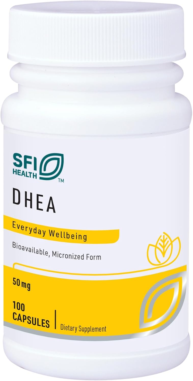 Klaire Labs DHEA 50 mg - 100 Cápsulas