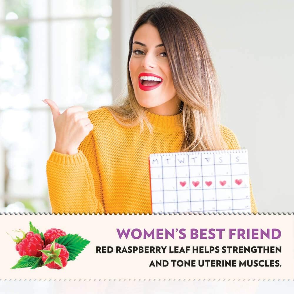 Crystal Star Women's Best Friend (60 Cápsulas) - Suplemento Herbal para el Alivio Menstrual - Dong Quai, Crampbark, Espino Blanco y Frambuesa Roja - No Transgénico