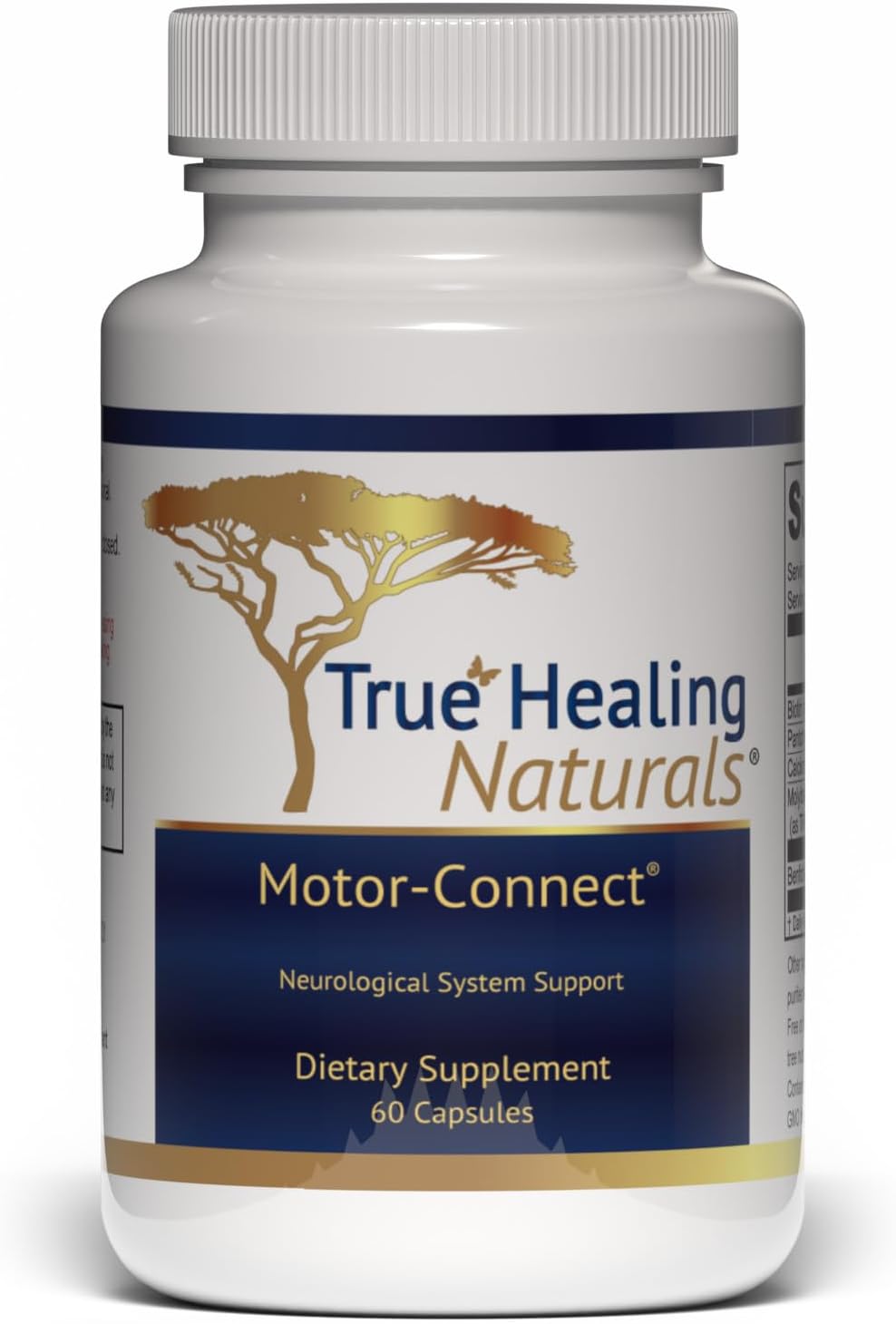True Healing Naturals Motor Connect - Suplemento para el cerebro - 60 Cápsulas Vegetarianas