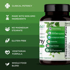 EMERALD LABS B-Healthy - Complejo B Vegano con Ácido Fólico Metilado - 60 Cápsulas