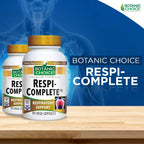 Botanic Choice Respi-Complete - Apoyo Respiratorio con Quercetina, Equinácea y Bromelina