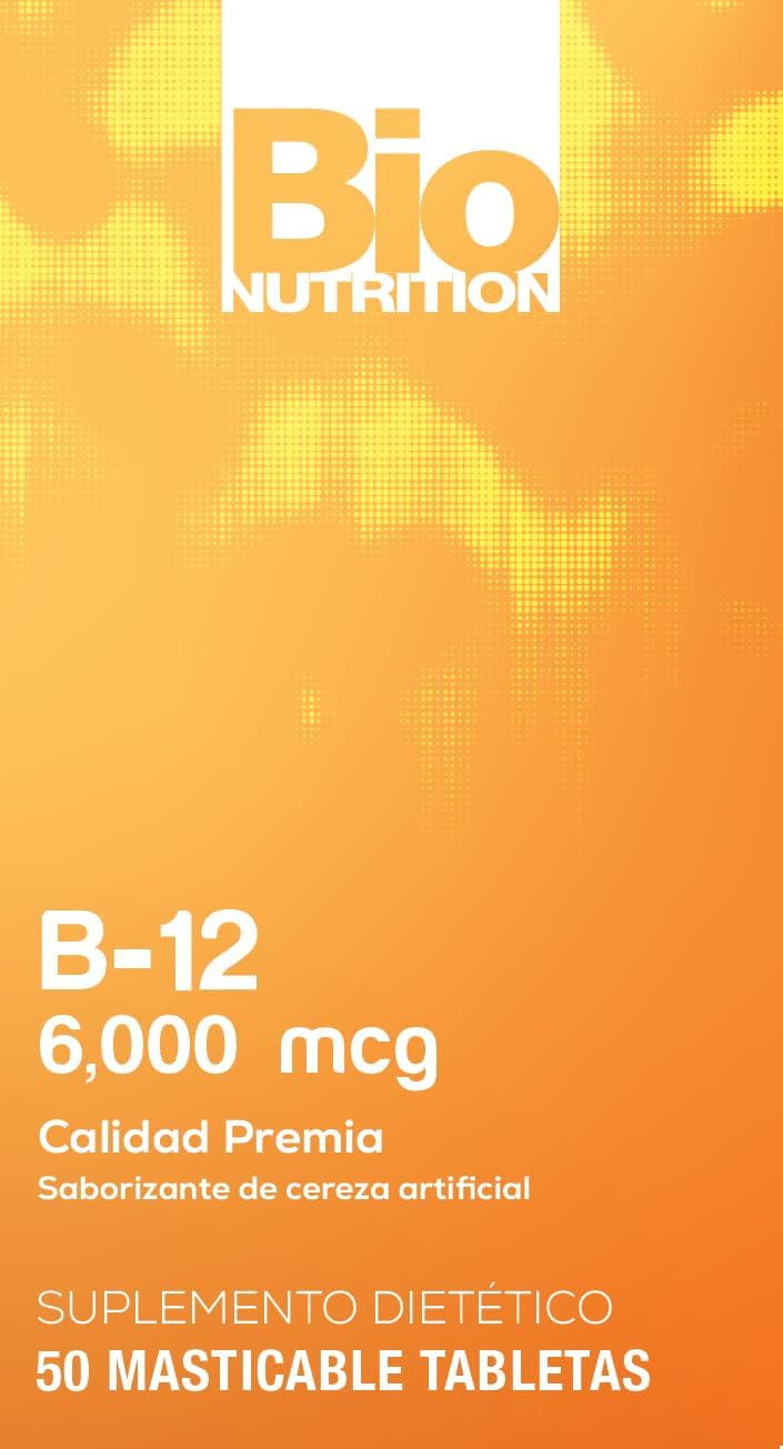 Bio Nutrition B-12 Sublingual 50 tabletas
