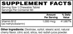 Holly Hill Health Foods Coenzymated Methyl B-12 1000 mcg - 60 Comprimidos Sabor Cereza