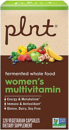plnt Multivitamínico Fermentado para Mujeres - 120 Cápsulas Veganas