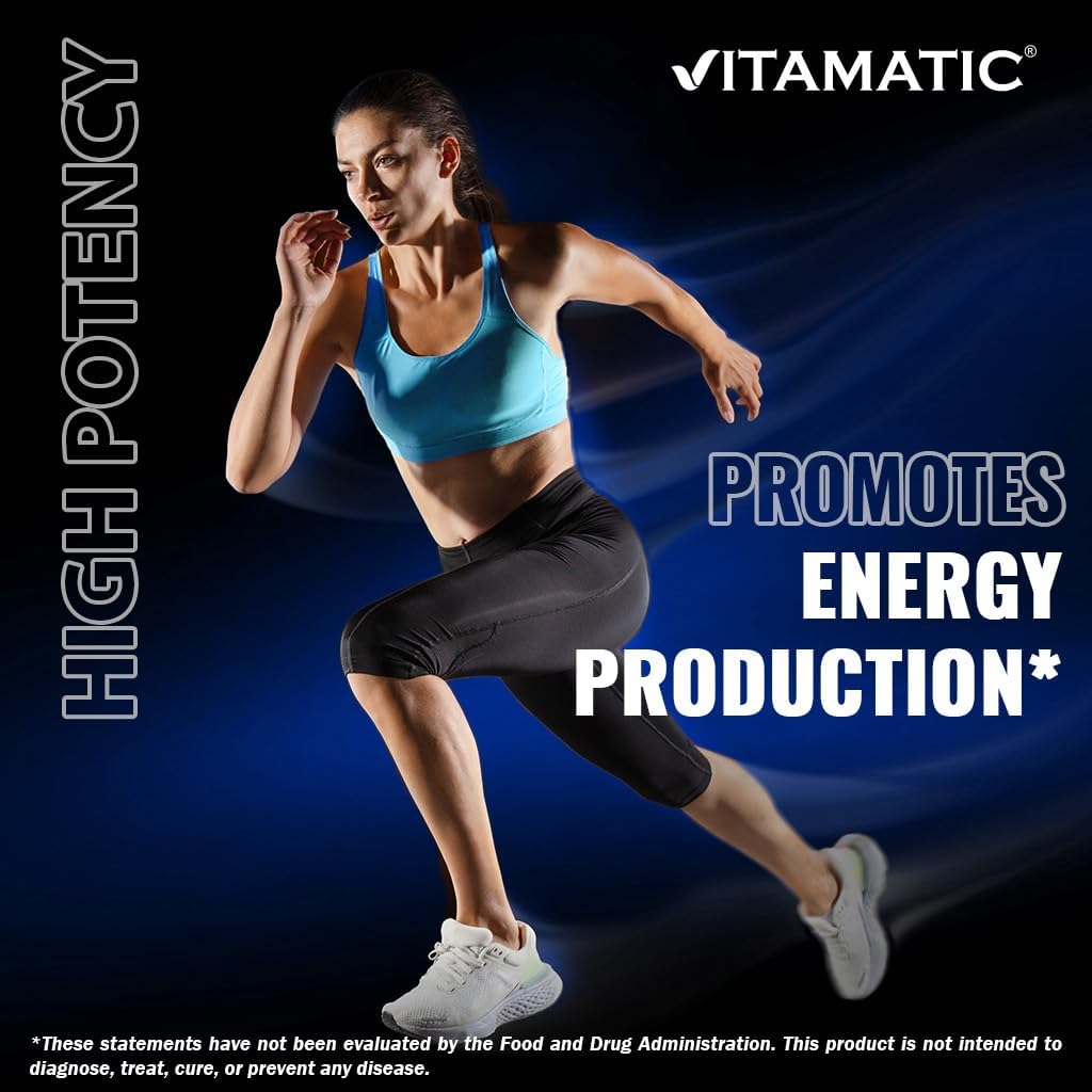 Vitamina B1 500 mg (Tiamina Mononitrato) 120 Cápsulas - Vitamatic