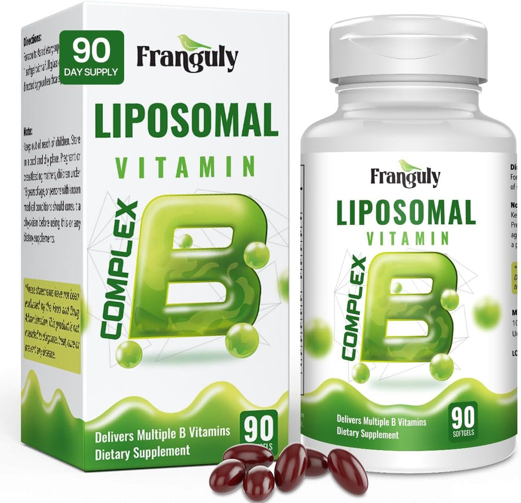 Complejo B Liposomal con B12 Metilada y 5-MTHF - 90 Cápsulas (3 Meses)