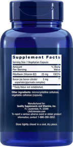 Life Extension Boro 3 mg, 180 Cápsulas (Paquete de 2)