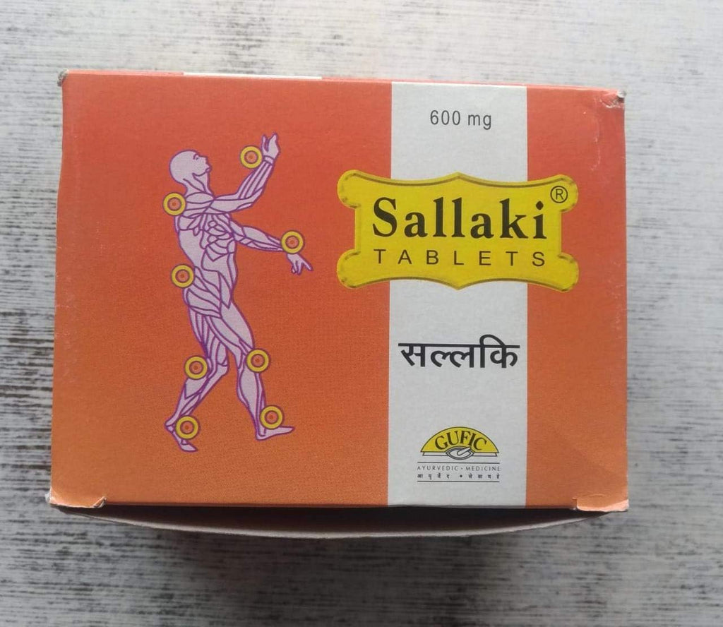 Gufic Sallaki Comprimidos 600 mg (10 comprimidos) Pack de 3