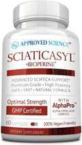 Approved Science Sciaticasyl - Suplemento para el nervio ciático - 60 cápsulas