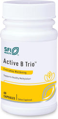 Active B Trio - Complejo de Vitaminas B Metiladas con B6, B12 y Folato (60 Cápsulas)
