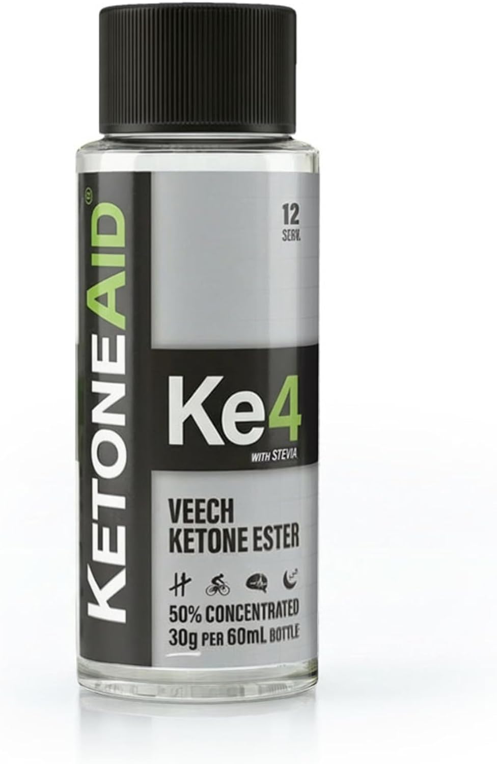 KetoneAid Ke4 Éster de Cetonas Concentrado - 12 Porciones