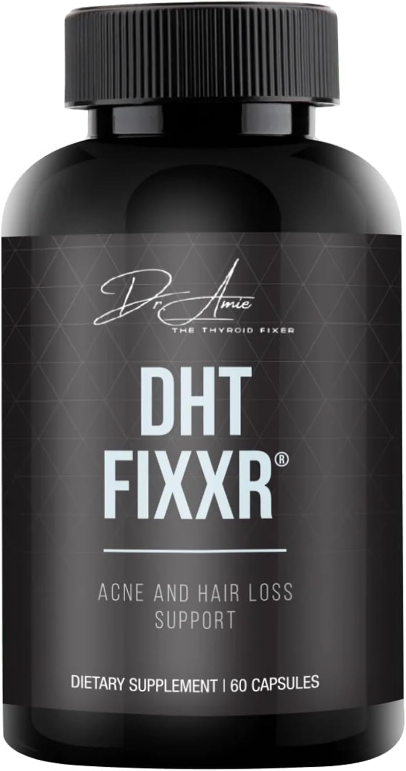 DHT Support de Dr. Amie – con Saw Palmetto y Ortiga – Apoyo para el cabello y el acné – 60 Cápsulas