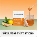 The Patch Collection® - Parche de alta concentración para el apoyo del sistema inmunitario | Complejo 6 en 1 con vitamina C, D, B12, zinc, cúrcuma, saúco, ginkgo biloba, equinácea | Vegano y sin látex (15 parches)