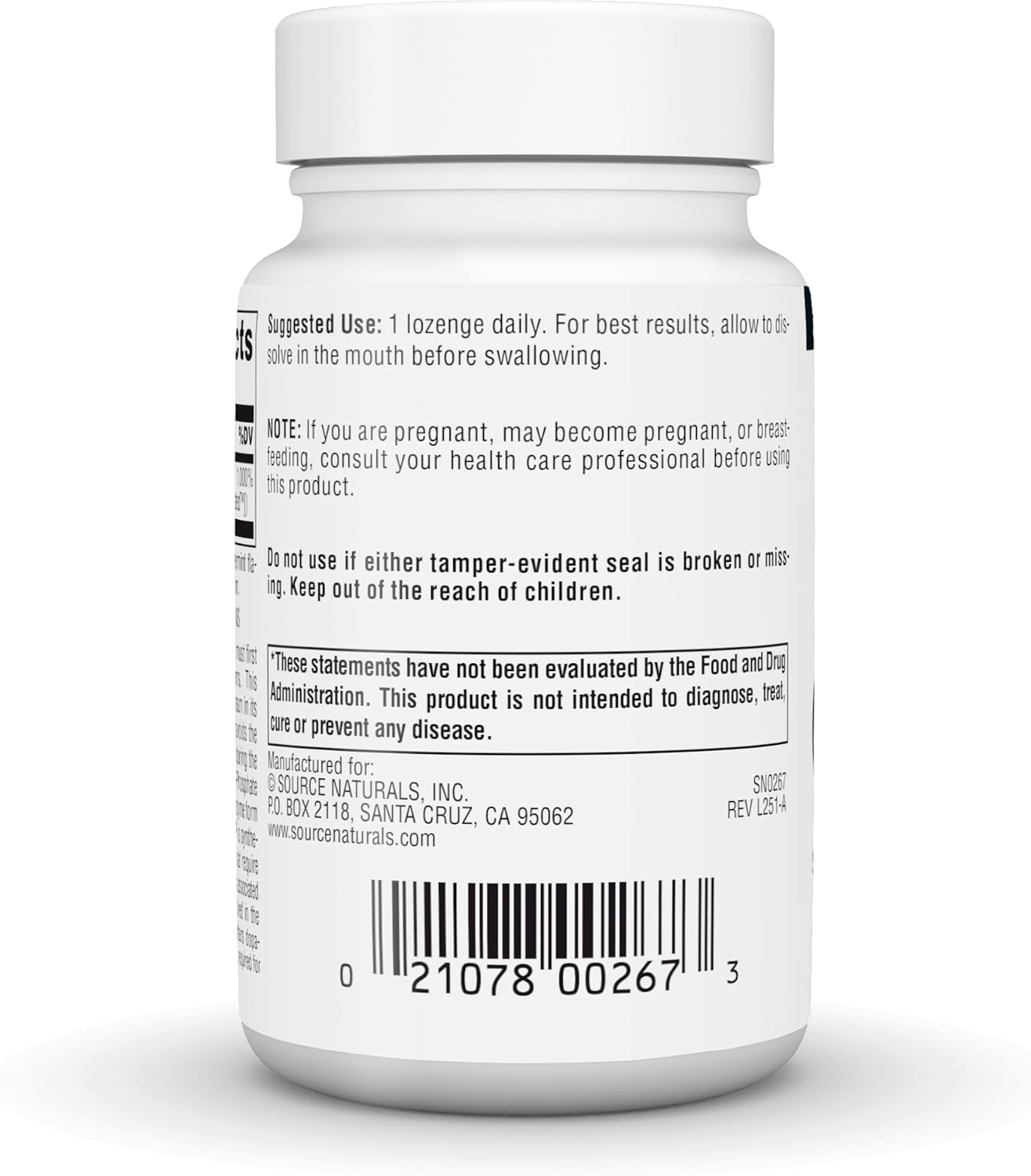 Source Naturals Coenzymated B-6, Piridoxal-5-Fosfato 25 mg – 120 Comprimidos