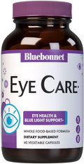 Bluebonnet Nutrition Eye Care Macular & Blue, Salud ocular y protección contra luz azul, Vegano, Certificado Kosher, Sin gluten, Sin lácteos, 60 Cápsulas vegetales, 30 dosis
