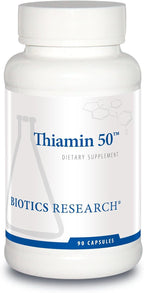 Thiamin 50™ – High Potency Vitamin B1, 50 mg, 90 Capsules