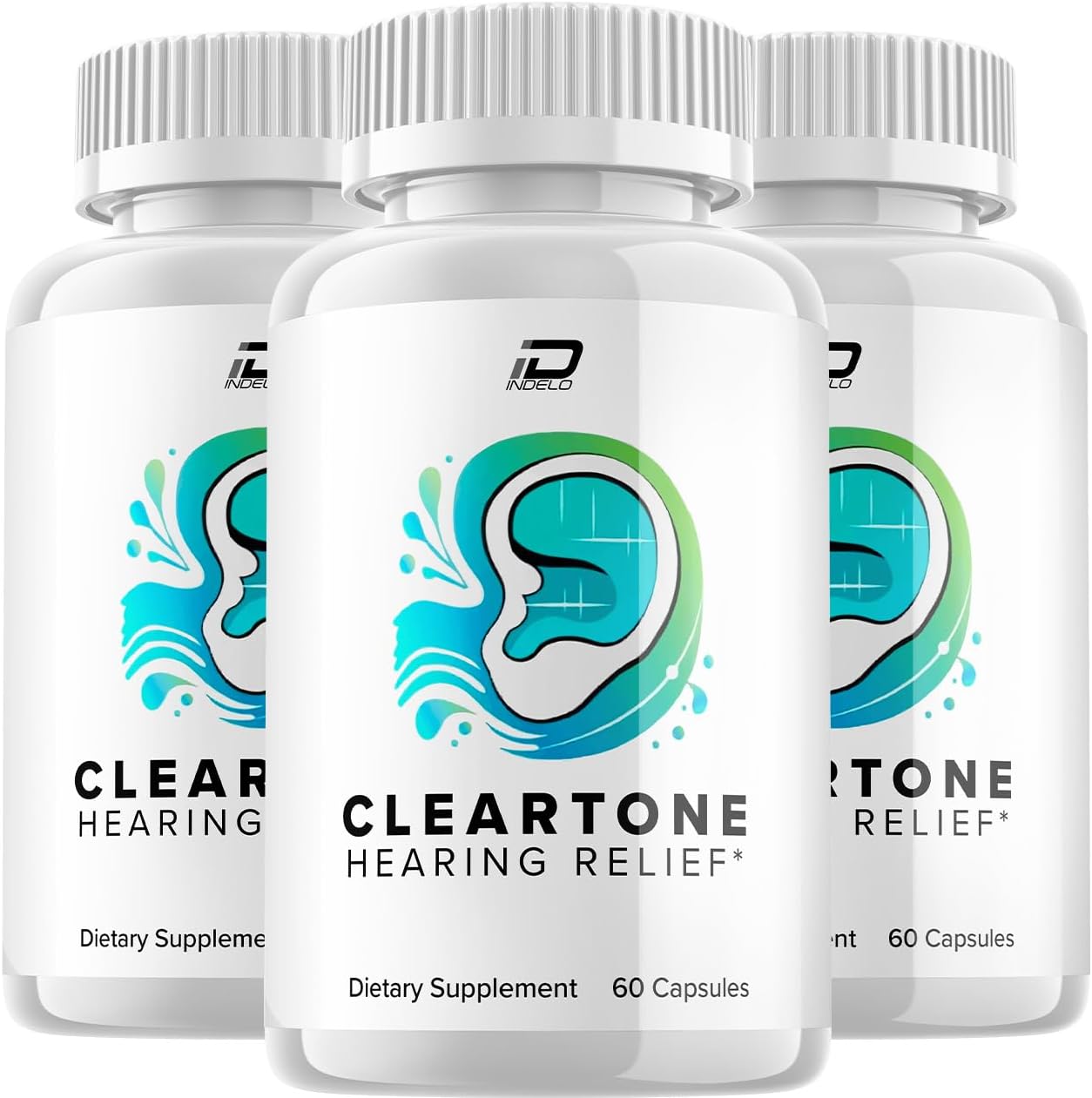 ClearTone Healthy Ear Support - Complemento para el Bienestar Auditivo (180 Cápsulas)