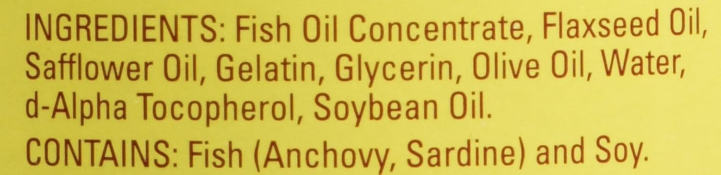 Nature Made Triple Omega 3 6 9 - 180 Cápsulas Blandas