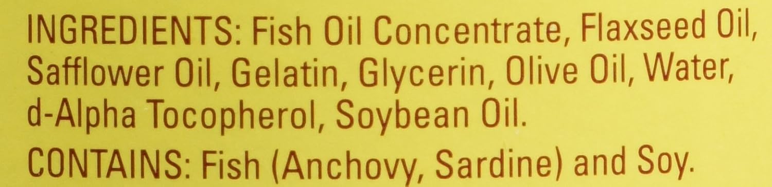 Nature Made Triple Omega 3 6 9 - 180 Cápsulas Blandas