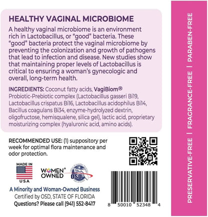 VagiBiom Óvulos Probióticos Pack de Viaje (2 unidades) – Equilibrio de la Flora Vaginal – Image 7