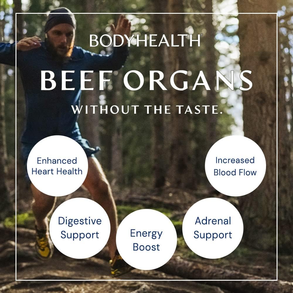 BodyHealth Organ+ Complejo de Órganos de Ternera - 150 Cápsulas