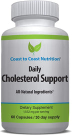 Cholesterol Support de Coast to Coast Nutrition – 60 Cápsulas