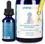 Apoyo al Sistema Nervioso para Perros y Gatos - Fórmula Herbal que Ayuda a Reducir el Nerviosismo y Movimientos Involuntarios - Pack de 2