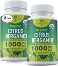 Complemento Orgánico de Bergamota Cítrica - 1000 mg - 120 Cápsulas