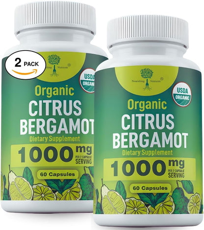 Complemento Orgánico de Bergamota Cítrica - – Certificación orgánica USDA: única en el mercado, asegura prácticas – Image 1