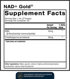 Quicksilver Scientific NAD+ Gold+ 50 ml
