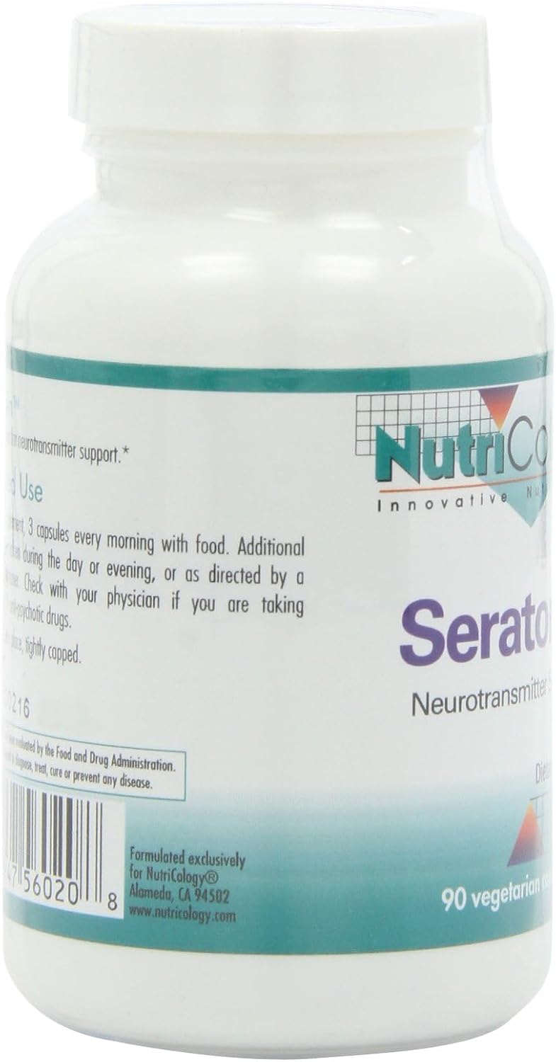 NutriCology Seratonin - Suplemento de Apoyo a la Serotonina con 5-HTP