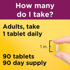 Nature Made Multi for Women 50+ Multivitamin & Mineral, 180 Tablets (2 Bottles)