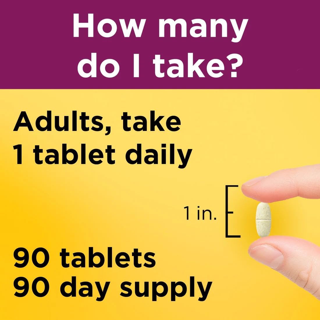 Nature Made Multi for Women 50+ Multivitamin & Mineral, 180 Tablets (2 Bottles)