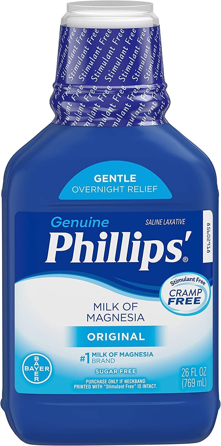 Phillips' Milk of Magnesia Original 26 oz (Lote de 3)
