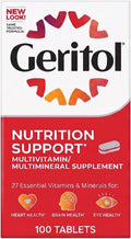 Geritol Complete Tabletas 100 Comprimidos - Multivitamínico Completo