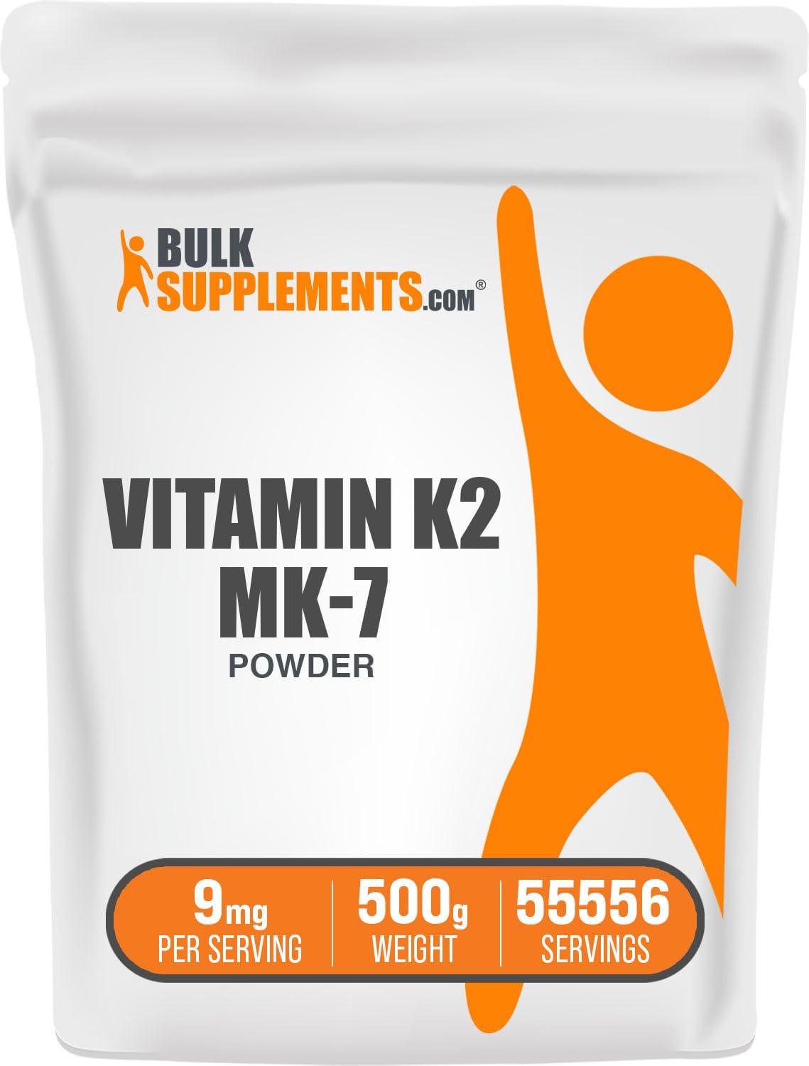 Vitamina K2 MK-7 en Polvo - 500g - BulkSupplements.com
