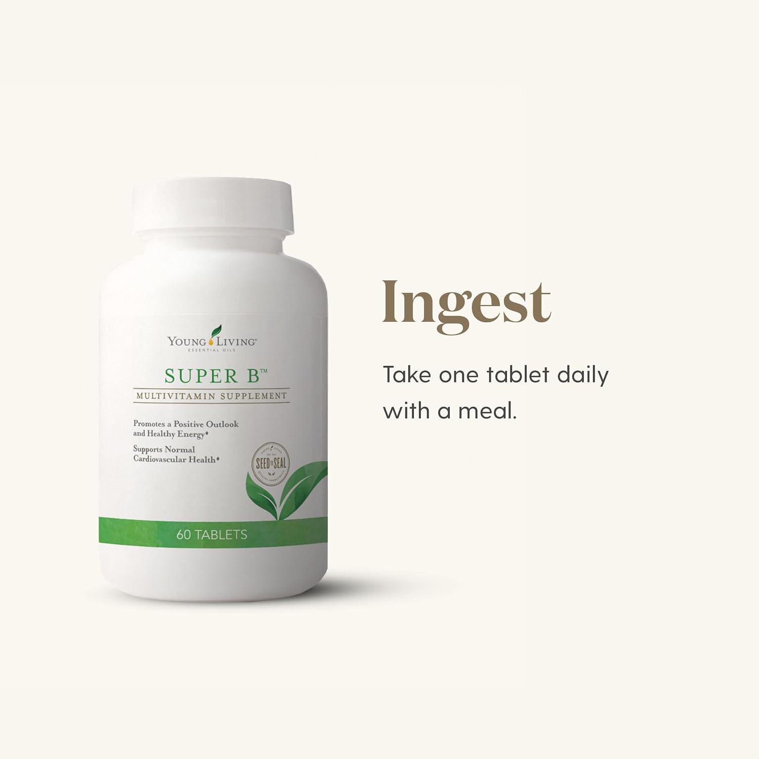 Young Living Super B Tablets - Vitamin B Complex with Minerals - 60 Tablets