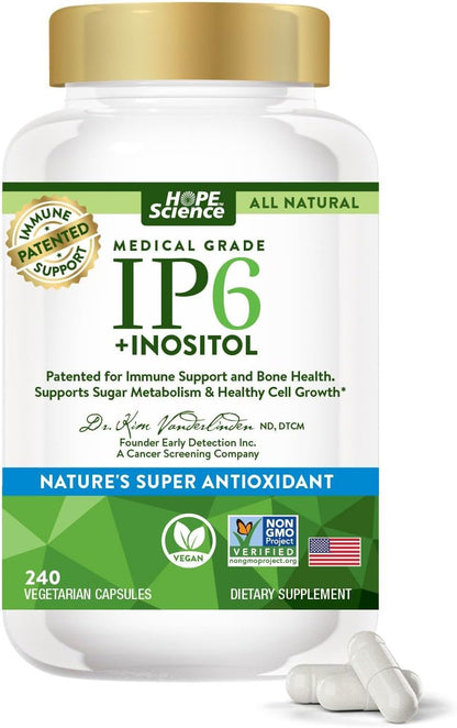 Active Again Hope Science IP6 Inositol 120 cápsulas