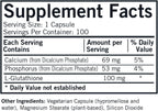 Kirkman Reduced L-Glutathione 100 mg - Hypoallergenic | 100 Vegetable Capsules | Antioxidant