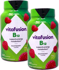 Vitafusion Vitamina B12 1000 mcg, 140 gominolas (Pack de 2)