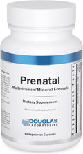 Douglas Laboratories Prenatal - Complejo multivitamínico y mineral para el embarazo - 60 cápsulas