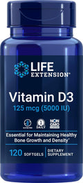 Life Extension Vitamina D3 5000 IU, 120 Softgels