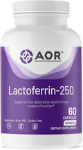 AOR Lactoferrina 250mg, 60 Cápsulas Vegetales