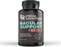 Visual Advantage® Macular Support + Meso-Z – Complemento Ocular con Antioxidantes Triples para Protección Avanzada Frente a Pantallas Digitales (60 Comprimidos)