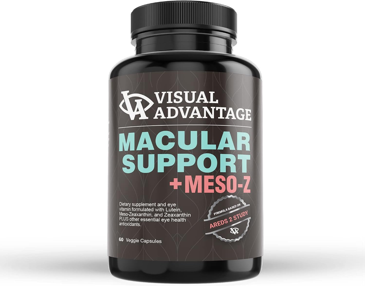 Visual Advantage® Macular Support + Meso-Z – Complemento Ocular con Antioxidantes Triples para Protección Avanzada Frente a Pantallas Digitales (60 Comprimidos)