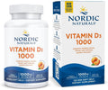 Vitamina D3 1000 UI de Nordic Naturals - 120 mini cápsulas blandas sabor naranja
